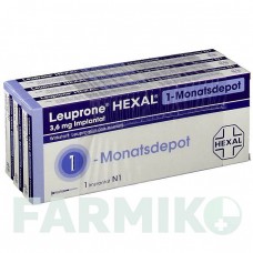 ЛЕЙПРОНЕ (LEUPRONE) 3,6 мг імплантат 3 шт - Лейпрорелін HEXAL