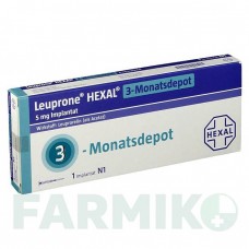 ЛЕЙПРОНЕ (LEUPRONE) 5 мг імплантат 1 шт - Лейпрорелін HEXAL