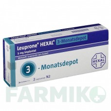 ЛЕЙПРОНЕ (LEUPRONE) 5 мг імплантат 2 шт - Лейпрорелін HEXAL