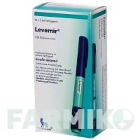 ЛЕВЕМІР (LEVEMIR) 100 мл розчин 10x3 мл - Інсулін детемір ABACUS MEDICINE