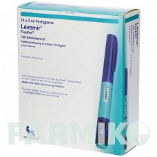 ЛЕВЕМИР (LEVEMIR) 100 мл раствор 10x3 мл - Инсулин детемир KOHLPHARMA