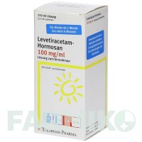 ЛЕВЕТИРАЦЕТАМ (LEVETIRACETAM) 100 мг/мл 1 мл розчин 150 мл - Леветирацетам HORMOSAN PHARMA