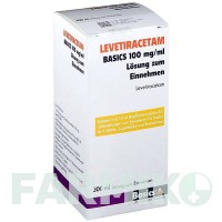 ЛЕВЕТИРАЦЕТАМ (LEVETIRACETAM) 100 мг/мл 10 мл доз розчин 300 мл - Леветирацетам BASICS