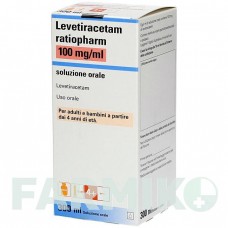 ЛЕВЕТИРАЦЕТАМ (LEVETIRACETAM) 100 мг/мл 10 мл доз розчин 300 мл - Леветирацетам EMRA-MED
