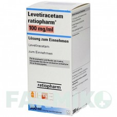 ЛЕВЕТИРАЦЕТАМ (LEVETIRACETAM) 100 мг/мл 10 мл доз розчин 300 мл - Леветирацетам KOHLPHARMA