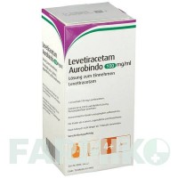 ЛЕВЕТИРАЦЕТАМ (LEVETIRACETAM) 100 мг/мл 10 мл доз розчин 300 мл - Леветирацетам PUREN PHARMA