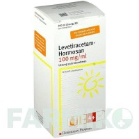 ЛЕВЕТИРАЦЕТАМ (LEVETIRACETAM) 100 мг/мл 10 мл розчин 300 мл - Леветирацетам HORMOSAN PHARMA