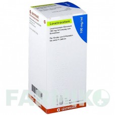 ЛЕВЕТИРАЦЕТАМ (LEVETIRACETAM) 100 мг/мл 3 мл доз раствор 150 мл - Леветирацетам GLENMARK