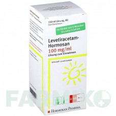 ЛЕВЕТИРАЦЕТАМ (LEVETIRACETAM) 100 мг/мл 3 мл раствор 150 мл - Леветирацетам HORMOSAN PHARMA