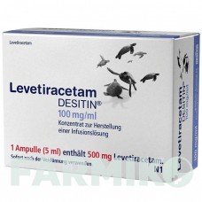 ЛЕВЕТИРАЦЕТАМ (LEVETIRACETAM) 100 мг/мл концентрат 10x5 мл - Леветирацетам DESITIN