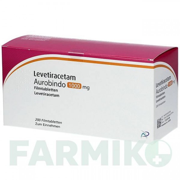 ЛЕВЕТИРАЦЕТАМ (LEVETIRACETAM) 1000 мг таблетки 200 шт - Леветирацетам 1 0 1 CAREFARM