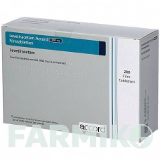 ЛЕВЕТИРАЦЕТАМ (LEVETIRACETAM) 1000 мг таблетки 200 шт - Леветирацетам 1 0 1 CAREFARM