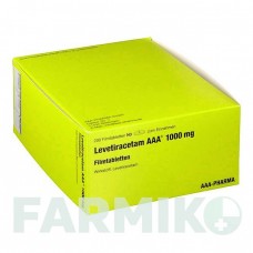 ЛЕВЕТИРАЦЕТАМ (LEVETIRACETAM) 1000 мг таблетки 200 шт - Леветирацетам AAA - PHARMA