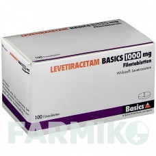 ЛЕВЕТИРАЦЕТАМ (LEVETIRACETAM) 1000 мг таблетки 100 шт - Леветирацетам BASICS
