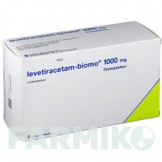 ЛЕВЕТИРАЦЕТАМ (LEVETIRACETAM) 1000 мг таблетки 100 шт - Леветирацетам BIOMO PHARMA