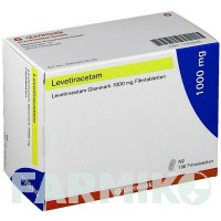ЛЕВЕТИРАЦЕТАМ (LEVETIRACETAM) 1000 мг таблетки 50 шт - Леветирацетам GLENMARK