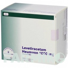 ЛЕВЕТИРАЦЕТАМ (LEVETIRACETAM) 1000 мг таблетки 100 шт - Леветирацетам HEUMANN PHARMA