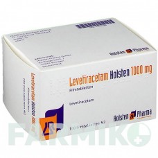 ЛЕВЕТИРАЦЕТАМ (LEVETIRACETAM) 1000 мг таблетки 50 шт - Леветирацетам HOLSTEN PHARMA
