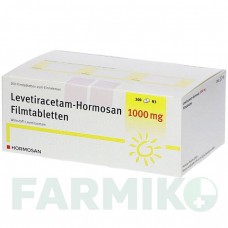 ЛЕВЕТИРАЦЕТАМ (LEVETIRACETAM) 1000 мг таблетки 200 шт - Леветирацетам HORMOSAN PHARMA