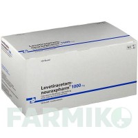 ЛЕВЕТИРАЦЕТАМ (LEVETIRACETAM) 1000 мг гранули 100 шт - Леветирацетам NEURAXPHARM
