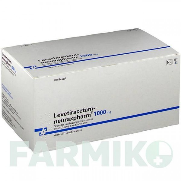 ЛЕВЕТИРАЦЕТАМ (LEVETIRACETAM) 1000 мг гранулы 100 шт - Леветирацетам NEURAXPHARM