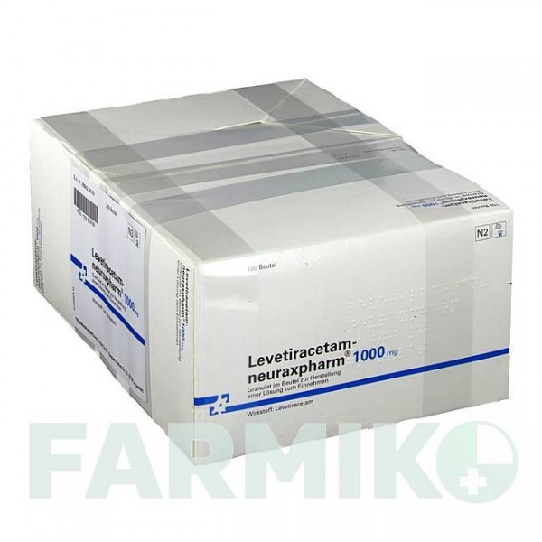 ЛЕВЕТИРАЦЕТАМ (LEVETIRACETAM) 1000 мг гранули 200 шт - Леветирацетам NEURAXPHARM