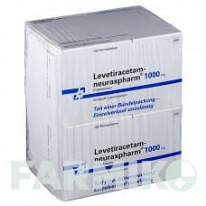 ЛЕВЕТИРАЦЕТАМ (LEVETIRACETAM) 1000 мг таблетки 50 шт - Леветирацетам NEURAXPHARM