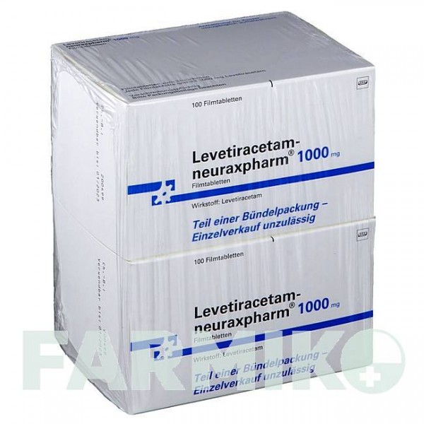 ЛЕВЕТИРАЦЕТАМ (LEVETIRACETAM) 1000 мг таблетки 200 шт - Леветирацетам NEURAXPHARM