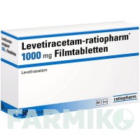 ЛЕВЕТИРАЦЕТАМ (LEVETIRACETAM) 1000 мг таблетки 50 шт - Леветирацетам RATIOPHARM