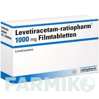 ЛЕВЕТИРАЦЕТАМ (LEVETIRACETAM) 1000 мг таблетки 200 шт - Леветирацетам RATIOPHARM