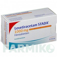 ЛЕВЕТИРАЦЕТАМ (LEVETIRACETAM) 1000 мг таблетки 50 шт - Леветирацетам STADAPHARM
