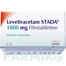 ЛЕВЕТИРАЦЕТАМ (LEVETIRACETAM) 1000 мг таблетки 100 шт - Леветирацетам STADAPHARM