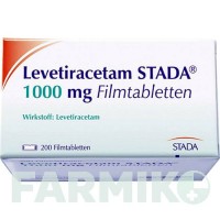ЛЕВЕТИРАЦЕТАМ (LEVETIRACETAM) 1000 мг таблетки 200 шт - Леветирацетам STADAPHARM