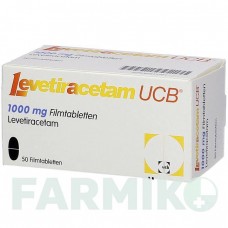 ЛЕВЕТИРАЦЕТАМ (LEVETIRACETAM) 1000 мг таблетки 50 шт - Леветирацетам UCB PHARMA