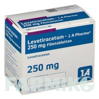 ЛЕВЕТИРАЦЕТАМ (LEVETIRACETAM) 250 мг таблетки 200 шт - Леветирацетам 1 A PHARMA