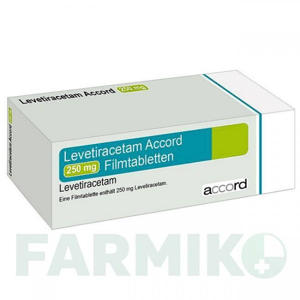 ЛЕВЕТИРАЦЕТАМ (LEVETIRACETAM) 250 мг таблетки 100 шт - Леветирацетам ACCORD HEALTHCARE