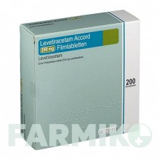 ЛЕВЕТИРАЦЕТАМ (LEVETIRACETAM) 250 мг таблетки 200 шт - Леветирацетам ACCORD HEALTHCARE