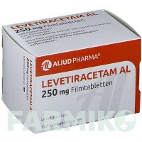 ЛЕВЕТИРАЦЕТАМ (LEVETIRACETAM) 250 мг таблетки 100 шт - Леветирацетам ALIUD PHARMA