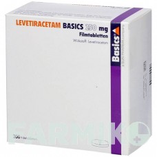 ЛЕВЕТИРАЦЕТАМ (LEVETIRACETAM) 250 мг таблетки 50 шт - Леветирацетам BASICS