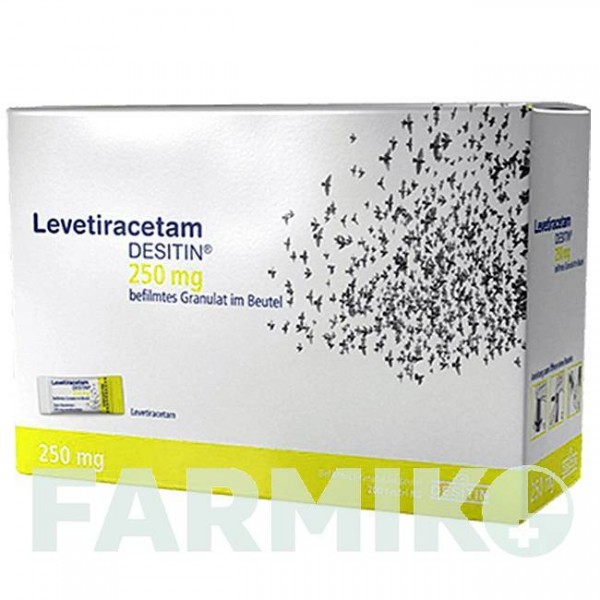 ЛЕВЕТИРАЦЕТАМ (LEVETIRACETAM) 250 мг гранулы 200 шт - Леветирацетам DESITIN