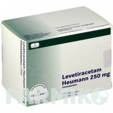 ЛЕВЕТИРАЦЕТАМ (LEVETIRACETAM) 250 мг таблетки 100 шт - Леветирацетам HEUMANN PHARMA