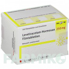 ЛЕВЕТИРАЦЕТАМ (LEVETIRACETAM) 250 мг таблетки 100 шт - Леветирацетам HORMOSAN PHARMA