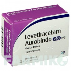 ЛЕВЕТИРАЦЕТАМ (LEVETIRACETAM) 250 мг таблетки 50 шт - Леветирацетам PUREN PHARMA