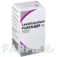 ЛЕВЕТИРАЦЕТАМ (LEVETIRACETAM) 250 мг таблетки 200 шт - Леветирацетам PUREN PHARMA