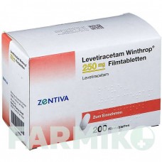 ЛЕВЕТИРАЦЕТАМ (LEVETIRACETAM) 250 мг таблетки 200 шт - Леветирацетам ZENTIVA