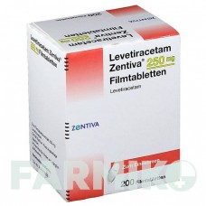 ЛЕВЕТИРАЦЕТАМ (LEVETIRACETAM) 250 мг таблетки 200 шт - Леветирацетам ZENTIVA