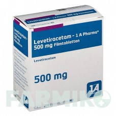 ЛЕВЕТИРАЦЕТАМ (LEVETIRACETAM) 500 мг таблетки 200 шт - Леветирацетам 1 A PHARMA