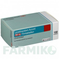 ЛЕВЕТИРАЦЕТАМ (LEVETIRACETAM) 500 мг таблетки 100 шт - Леветирацетам ACCORD HEALTHCARE