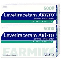 ЛЕВЕТИРАЦЕТАМ (LEVETIRACETAM) 500 мг таблетки 200 шт - Леветирацетам ARISTO PHARMA