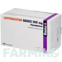 ЛЕВЕТИРАЦЕТАМ (LEVETIRACETAM) 500 мг таблетки 100 шт - Леветирацетам BASICS